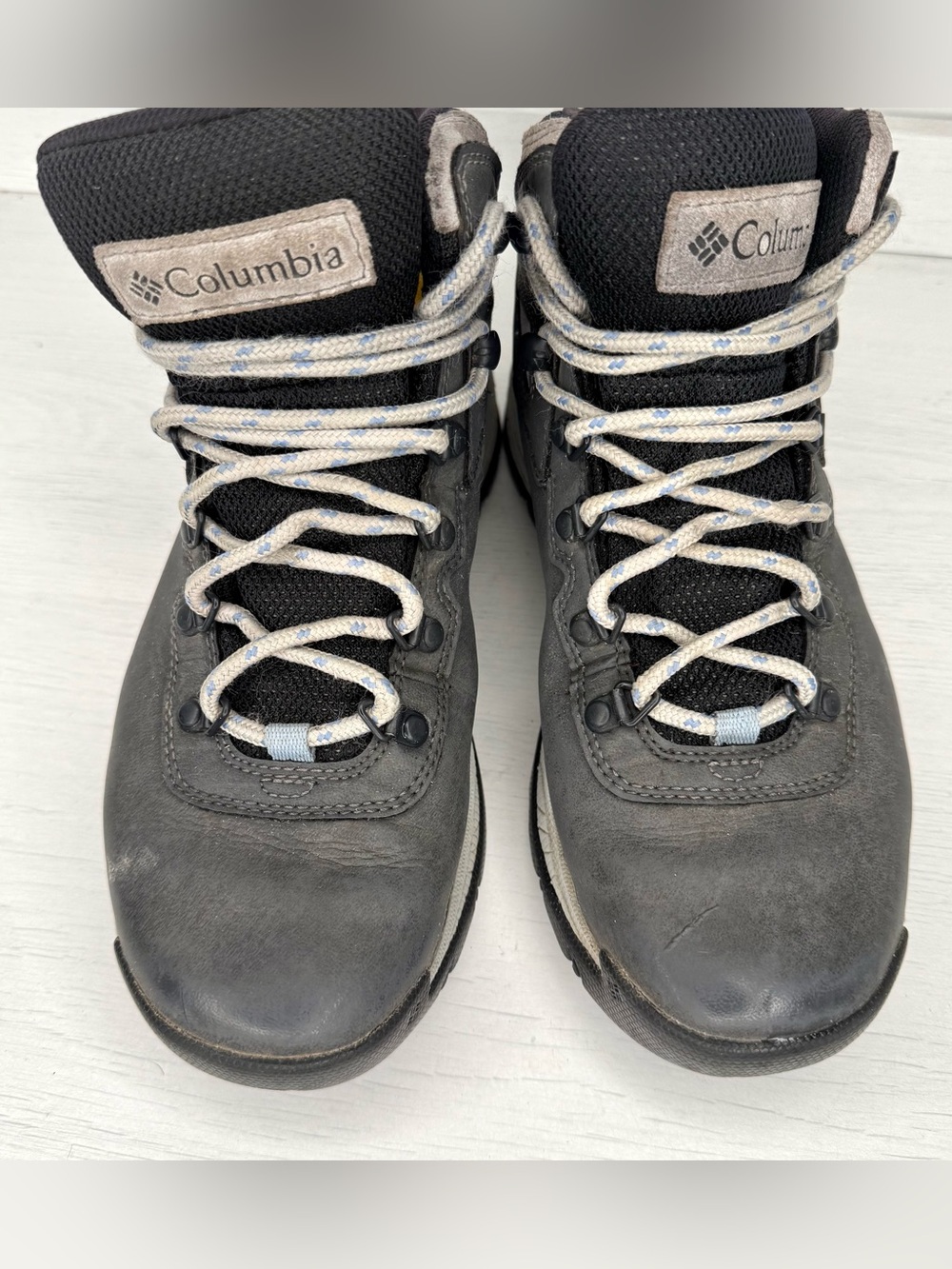 Columbia Newton Ridge Plus Women's Hiking Boots Size 9 Gray Waterproof - Picture 4 of 8